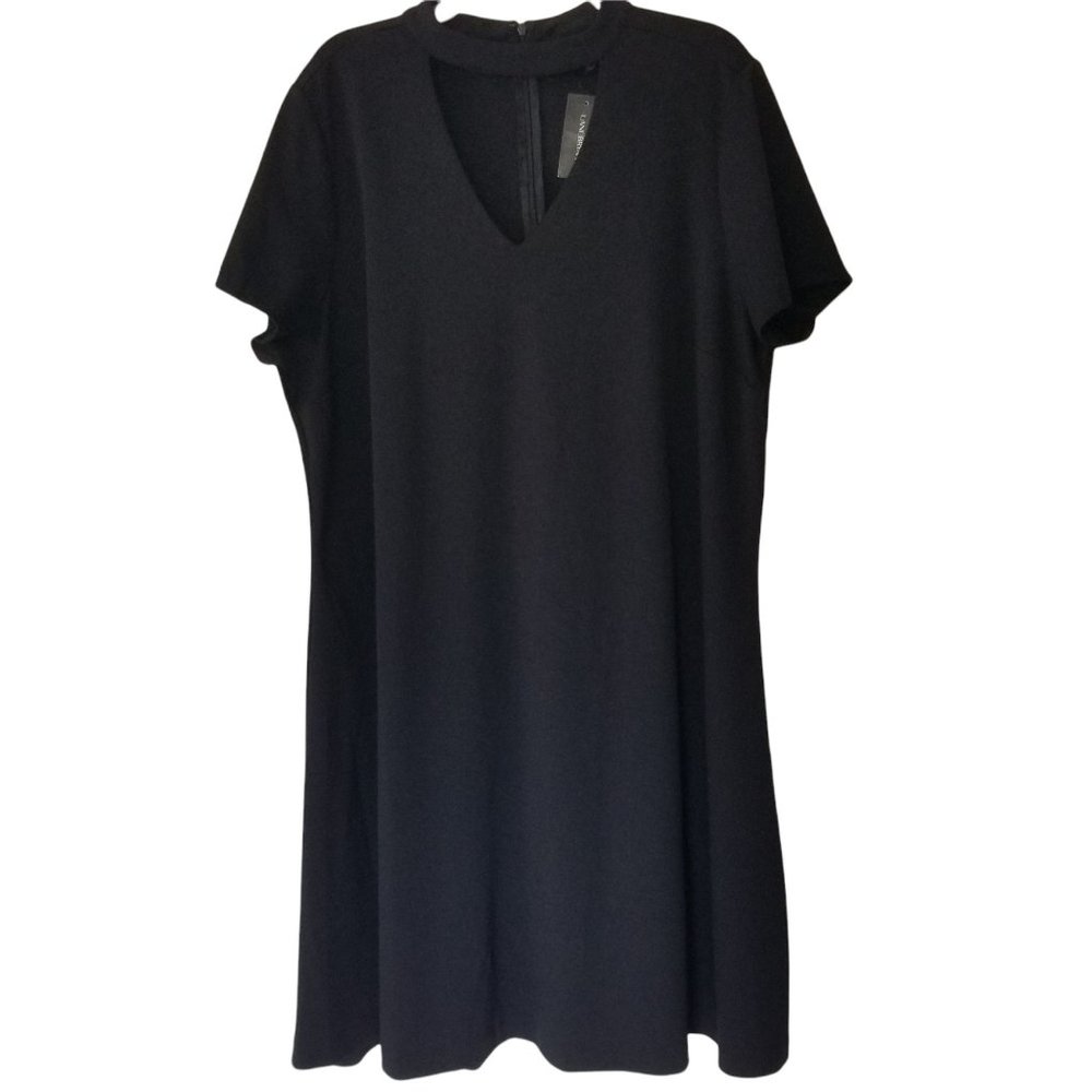Lane Bryant Black Fit and Flare Dress 18/20